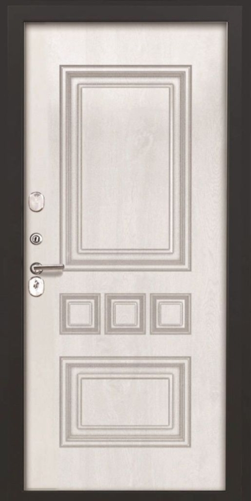Входная дверь ДвериПРО Модель L-47 фл-608 винорит white DPRO191048 внутренняя сторона